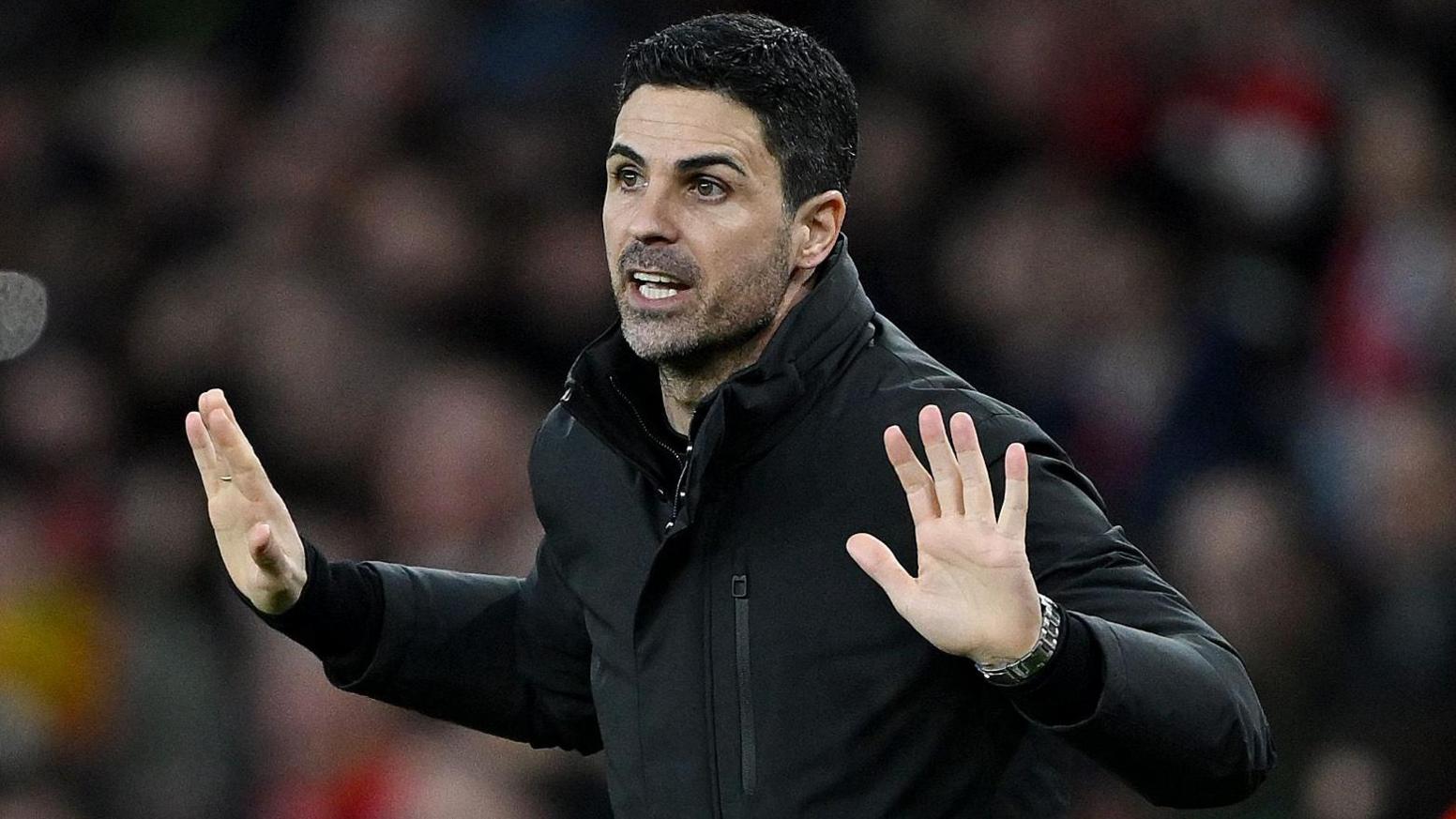 Arteta says something as Arsenal go 7pts clear of Man City