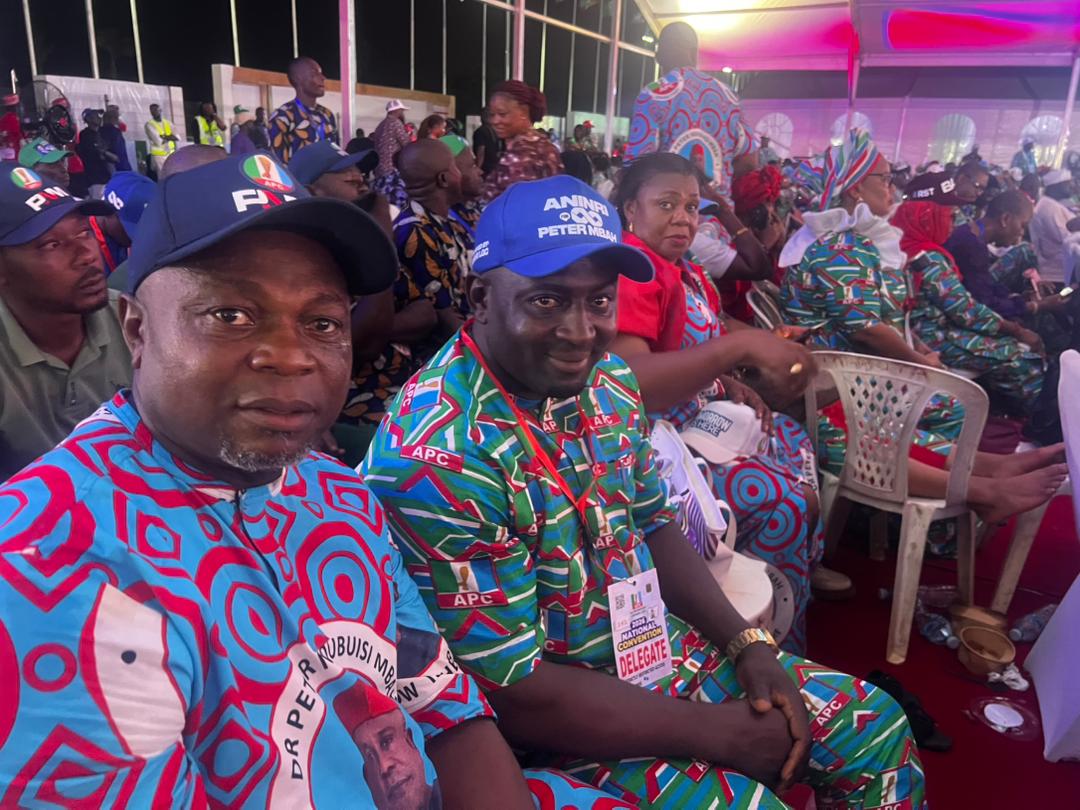 Prince Nwanjoku votes at APC National Congress