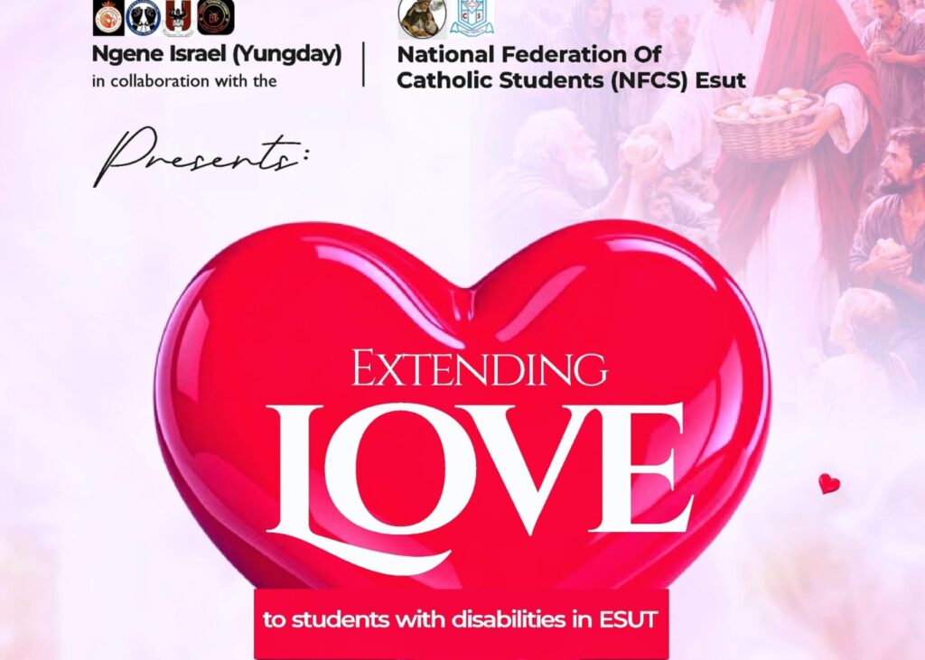 Featured image for Frontline ESUT SUG presidential candidate extends love to people with disabilities