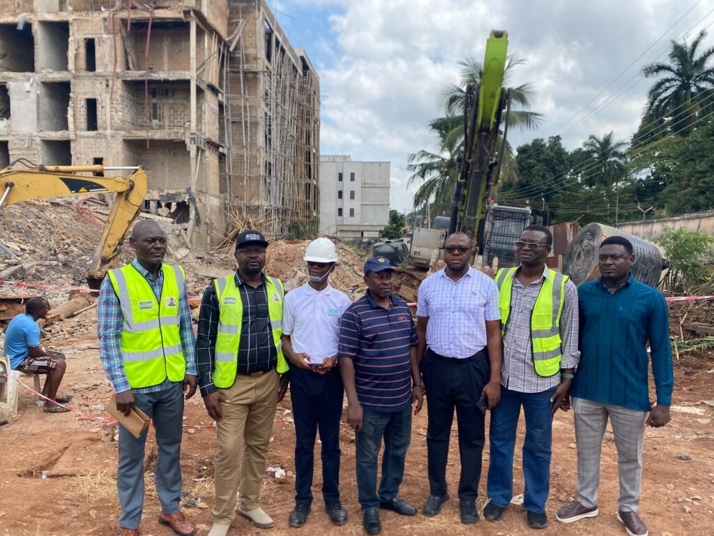 Featured image for COREN points out why no one can be held responsible as building collapse kills more in Enugu
